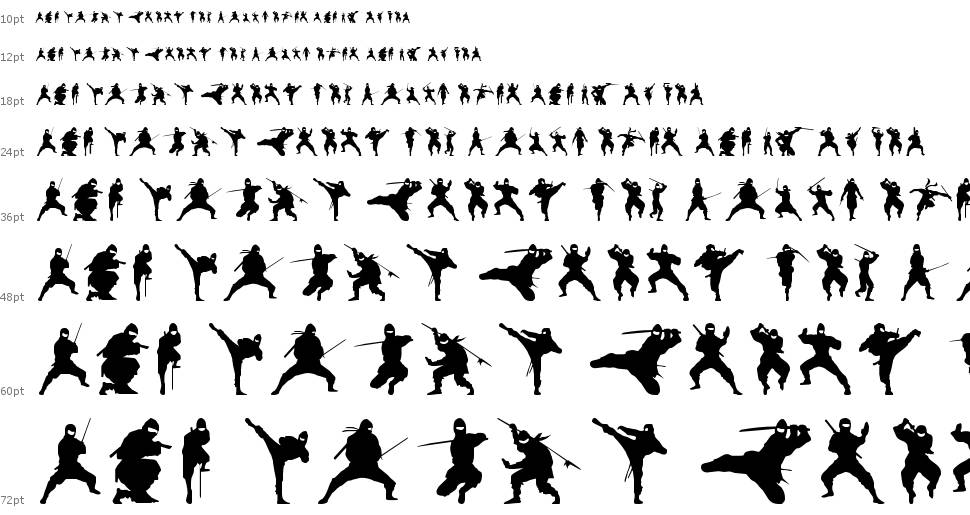 Barrel of Ninjas font Şelale