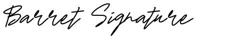 Barret Signature