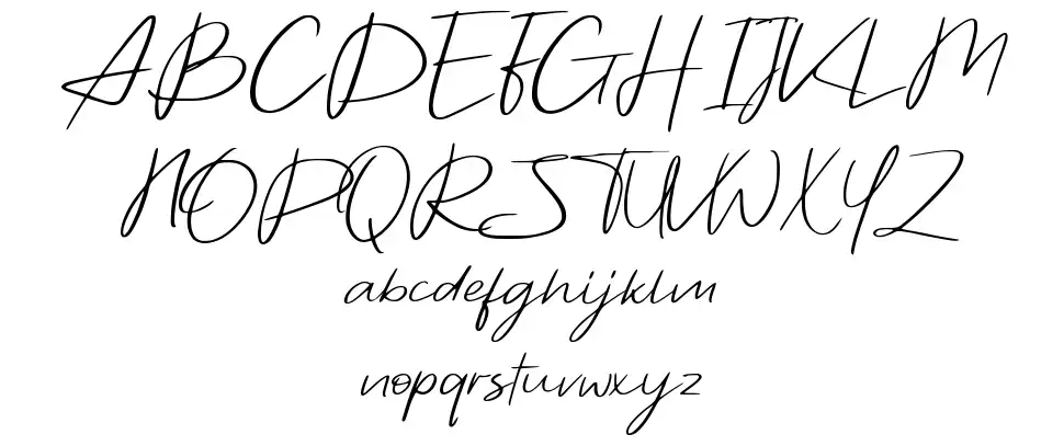 Barristarfont specimens