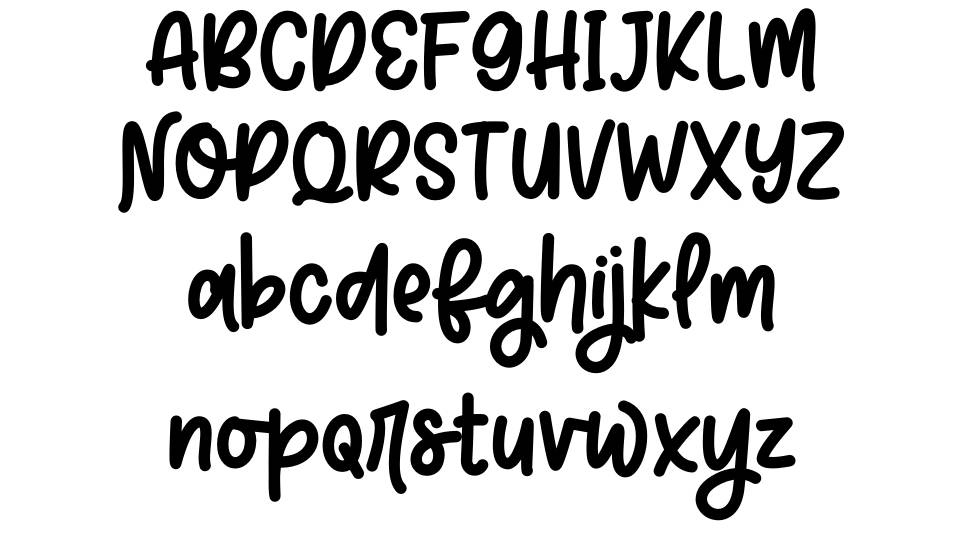 Barryone font Örnekler