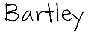 Bartley schriftart