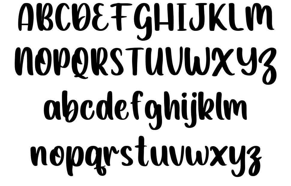 Barudaks font Örnekler