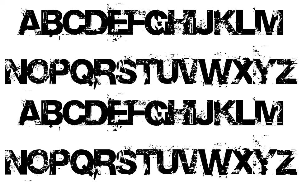 Base 02font specimens