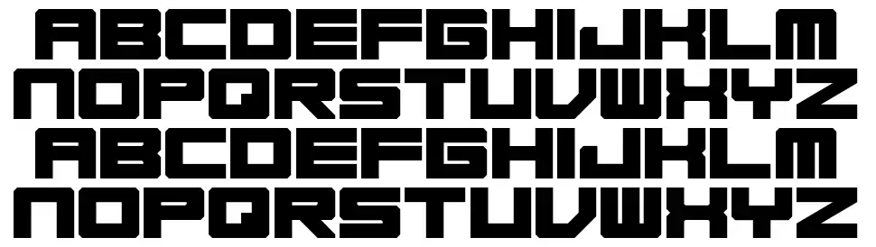 Base 45font specimens