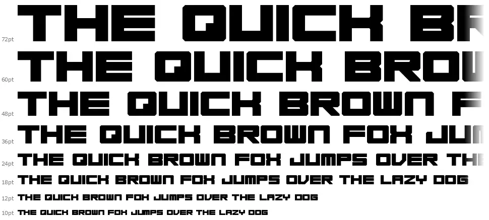 Base 45font waterfall