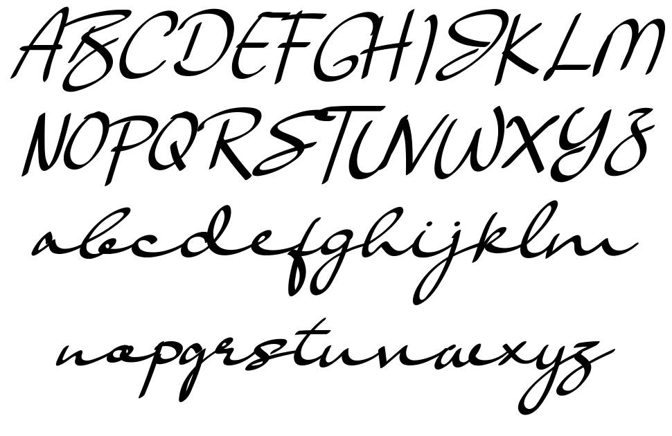 Basella font Örnekler