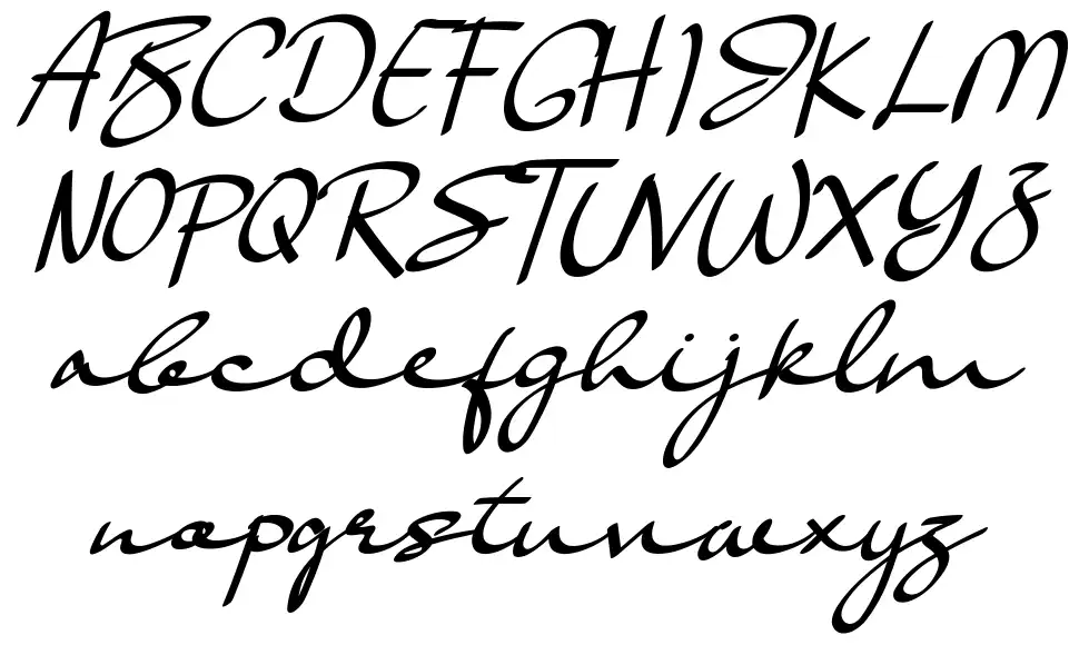 Basella font Örnekler