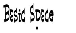 Basic Space шрифт
