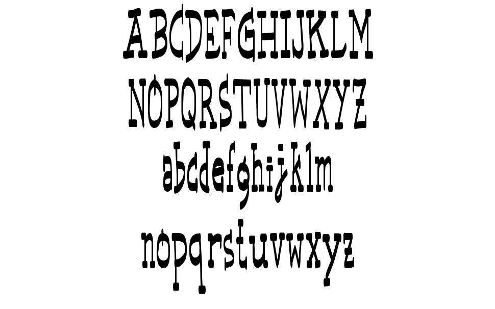 Basic Space font specimens