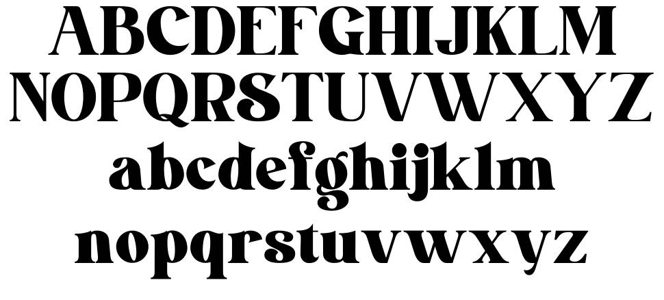 Basking font Specimens