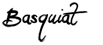 Basquiat font