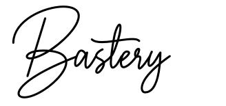 Bastery písmo