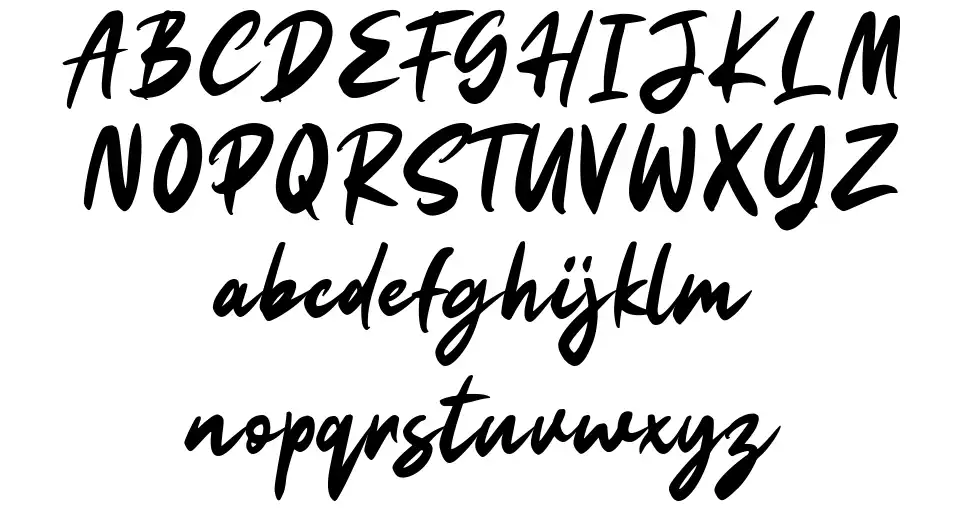 Bastian font specimens