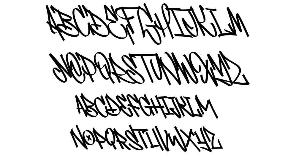 Bastrad Vol.02 font specimens