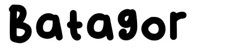 Batagor font