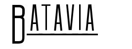 Batavia フォント