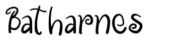 Batharnes шрифт