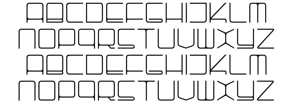 Batho font specimens