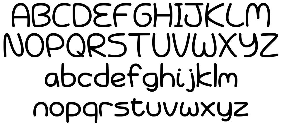 Battenberg and Custard font specimens