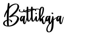 Battikaja font