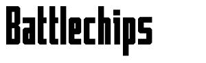 Battlechips шрифт