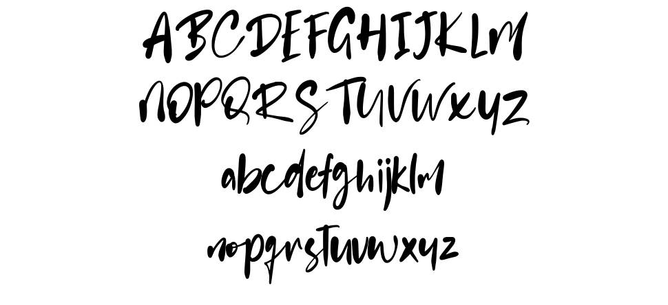 Battnise font Örnekler