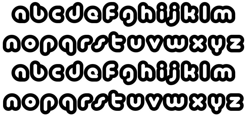 Baubau 字形 标本