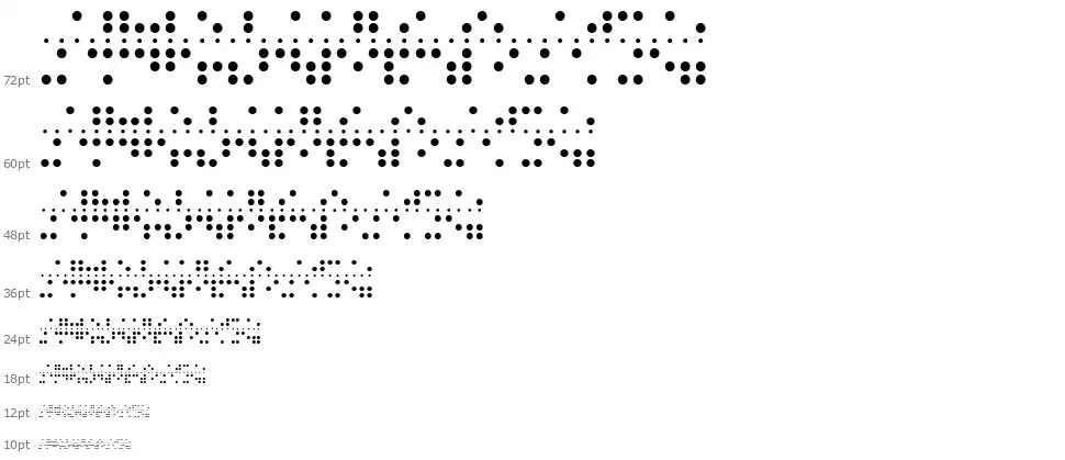Baudot 5font waterfall