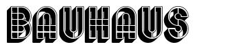 Bauhaus шрифт