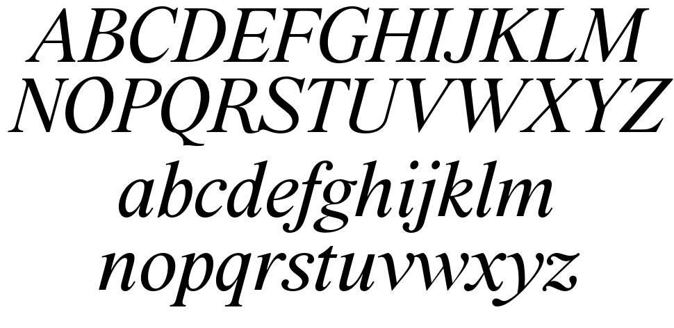 BD Megalona font specimens