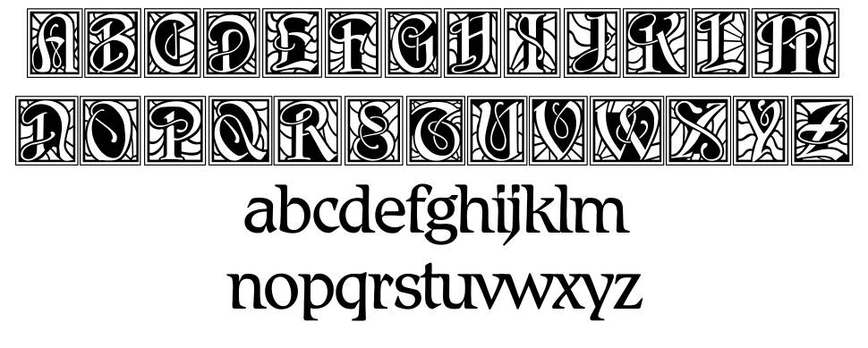 BD Renaissance font specimens