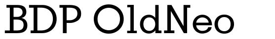 BDP OldNeo 字形