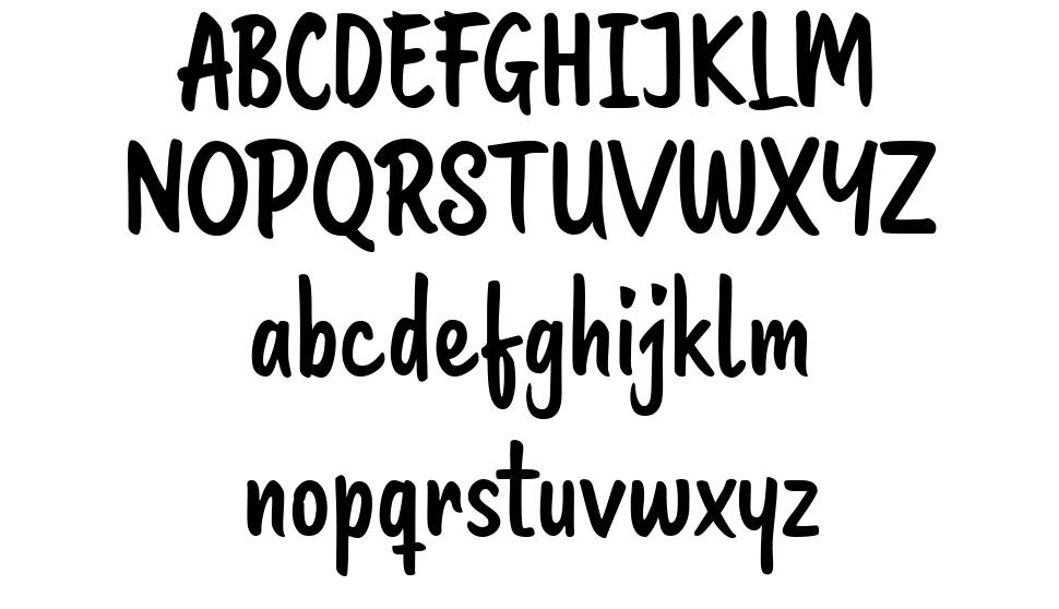 Be Great Fontsa font specimens