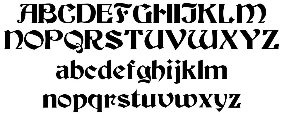 Beacon font Örnekler