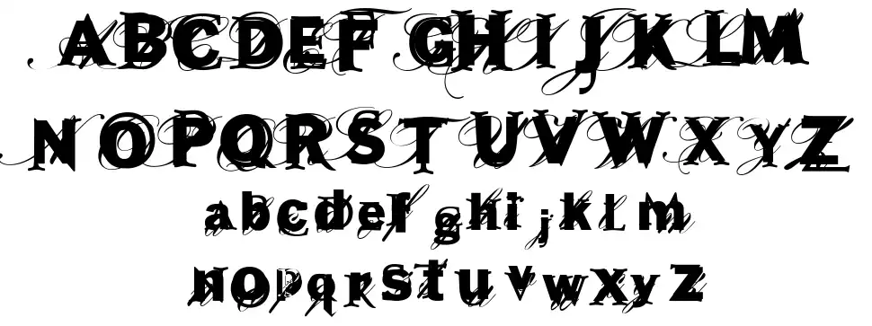 Beast font specimens