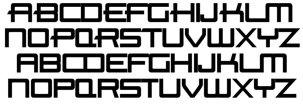 Beast Machines font Örnekler