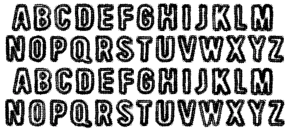 Beast Of Burdenfont specimens
