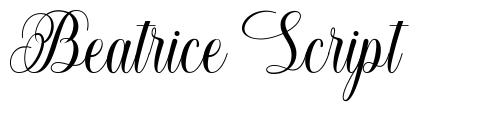 Beatrice Script font