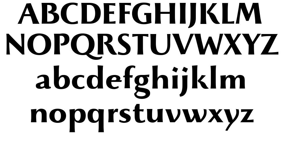 Beatrix Antiqua font Örnekler