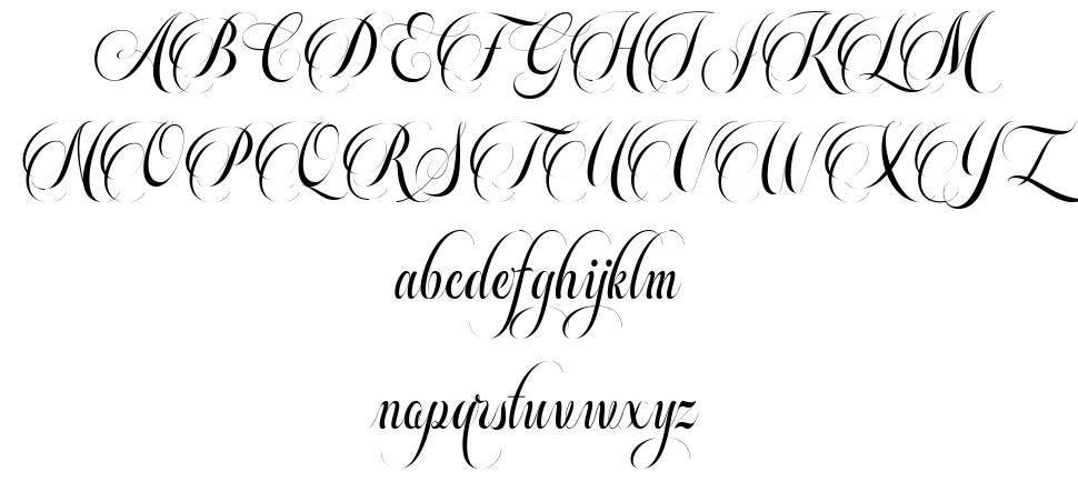 Beautiful Roses Script font by Bangkit Tri Setiadi | FontRiver