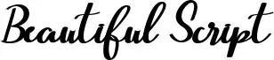 Beautiful Script