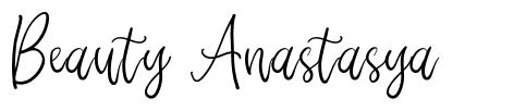Beauty Anastasya шрифт
