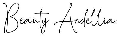 Beauty Andellia font