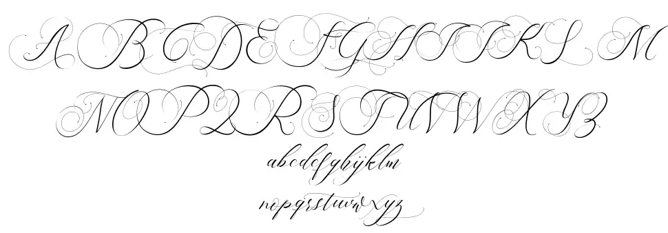 Beauty Angeliquefont specimens