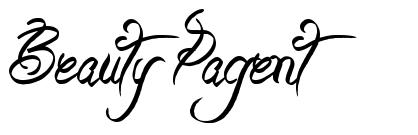 Beauty Pagent font