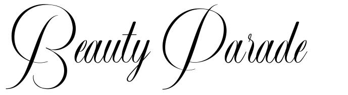 Beauty Parade font