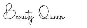 Beauty Queen font