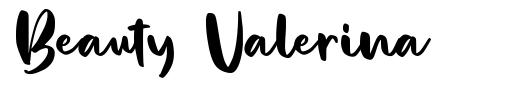 Beauty Valerina font