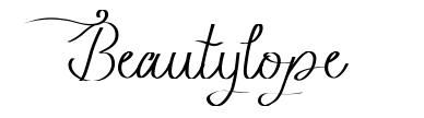Beautylope 字形