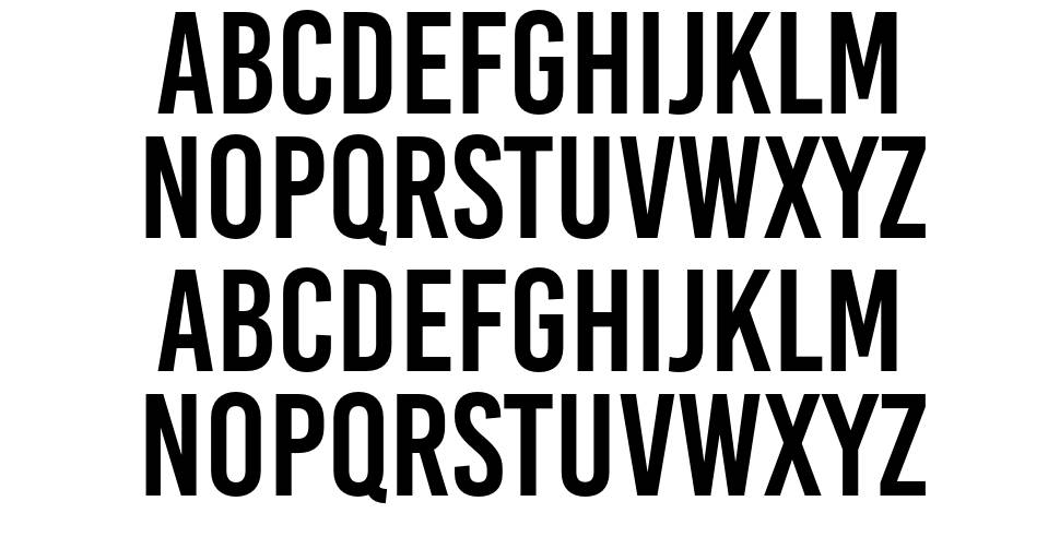 Bebas Kai font Örnekler